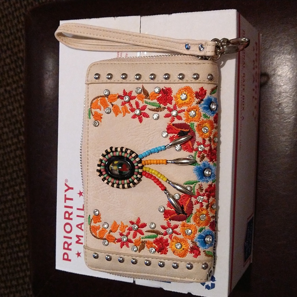 MONTANA  WEST  Embroidery WALLET